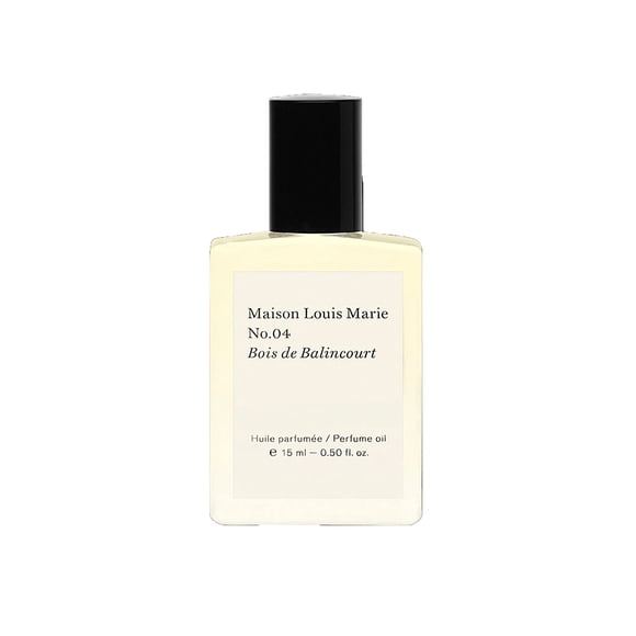 Maison Louis Marie - No.04 Bois de Balincourt Natural Roll-On Perfume Oil | Luxury Clean Beauty + Non-Toxic Fragrance (0.5 fl oz | 15 ml)