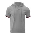 thumbnail image 4 of Birdeem Chemise pour Hommes, Manches Courtes, à Capuche, Décontractée, Sportive, 4 of 12