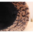 thumbnail image 4 of LinYooLi Trendy Winter Unisex Bucket Hats Leopard Warm Soft Fluffy Fisherman Hat Travel Outdoor, 4 of 5