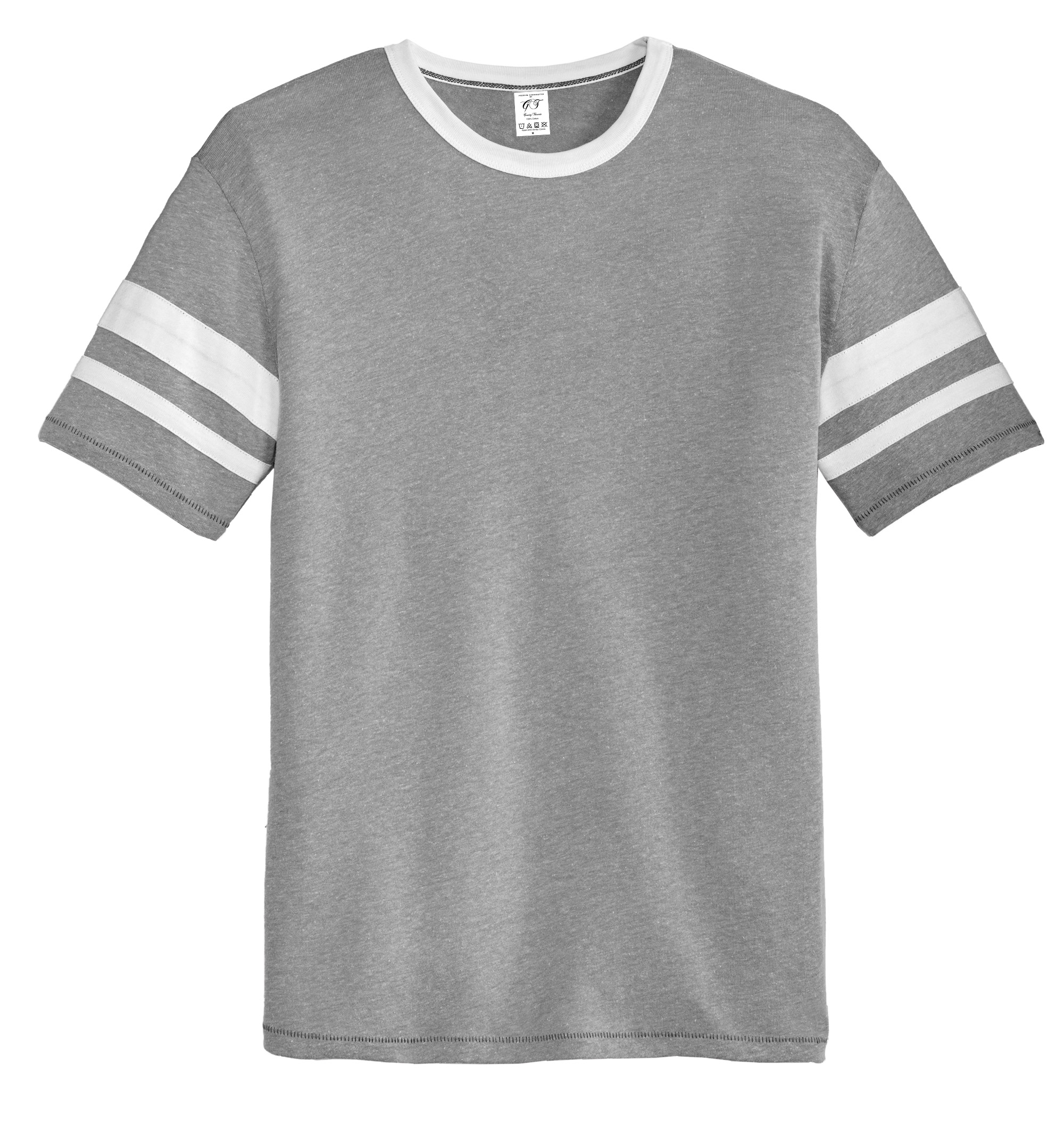 Gravity Threads Mens Sideline Vintage Tee - Smoke/White - Large