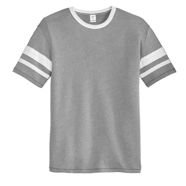 Gravity Threads Mens Sideline Vintage Tee - Smoke/White - Large