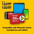 thumbnail image 3 of Lexar Play 256GB MicroSDXC Digital Memory Card, Micro SDXC Digital Memory, 3 of 6