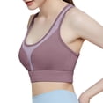 thumbnail image 4 of Bigersell Wireless Bras with Support and Lift Sale Balconette Bras for Women Soft Bra Style B1359 V-Neck Seamless Bras Pull-On Bra Closure Big Girls Size Padded Bras for Women Pink M, 4 of 6