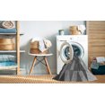 thumbnail image 2 of Ahgly Tapis Rectangulaire Lavable en Machine Intérieur Transitionnel Gris Foncé, 5 Pieds x 7 Pieds, 2 of 7