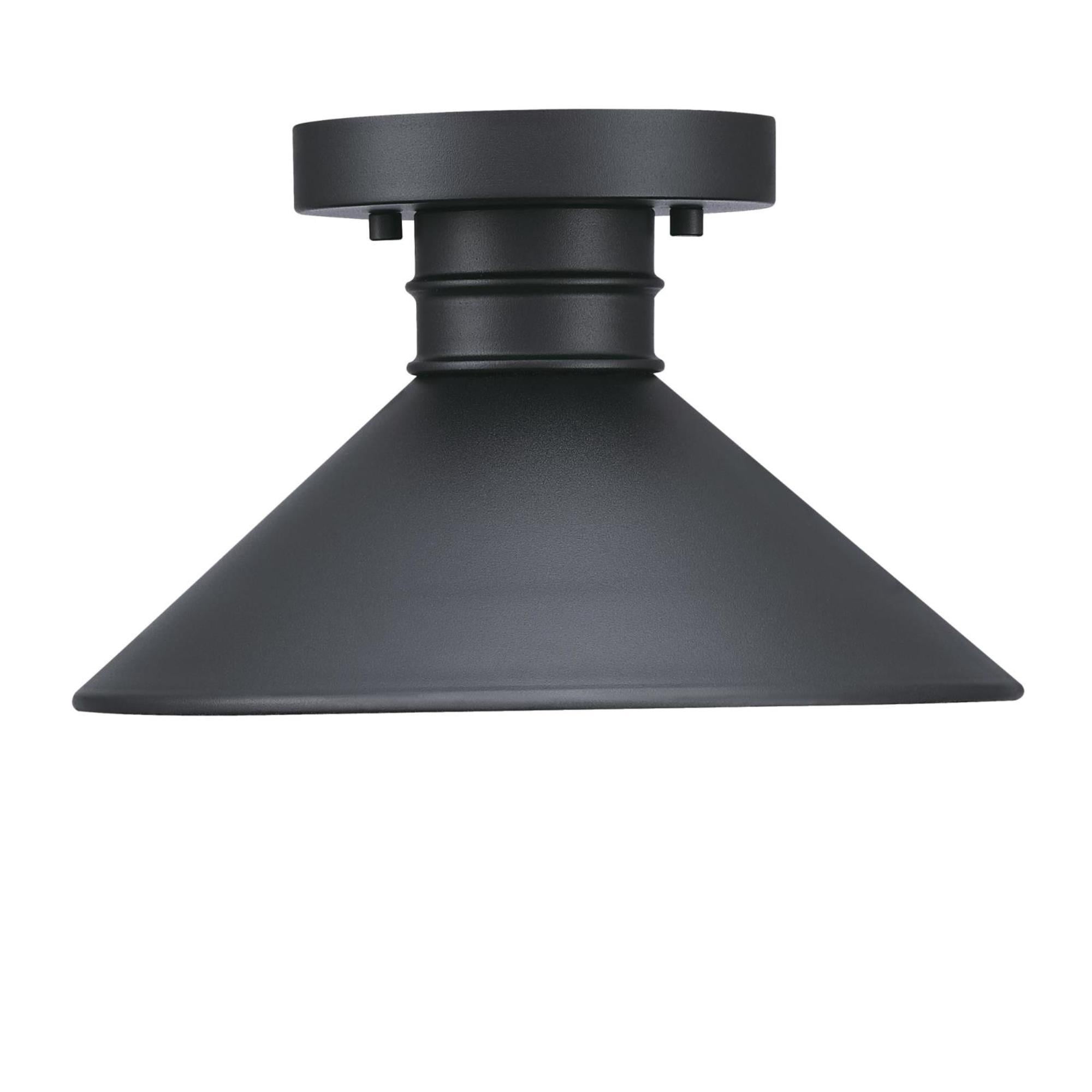 Westinghouse Lighting Watts Creek 11-inch One-Light Semi-Flush Mount Ceiling Fixture, Dark Sky Friendly