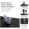 thumbnail image 4 of Moobody Mattress Car Inflatable Travel Bed Home Outdoor Camping Mat Rear Flocking Plus Air Mattress for SUV, 4 of 7