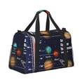 thumbnail image 2 of Vsdgher Solar System Pattern Unisex Hand Travel Bag,Foldable Travel Duffel BagsTravel Essentials Sport Gym Bag,Overnight Travel Duffel Bag with Adjustable Strap, 2 of 7
