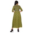 thumbnail image 4 of Moomaya Printed Kurta Summer Wear Ladies Kurti Front Slit Tunic Tops Women, 4 of 5