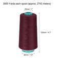 thumbnail image 2 of Unique Bargains 3000 Yards 40S/2 All-Purpose Polyester Sewing Thread (Old Mauve), 2 of 5