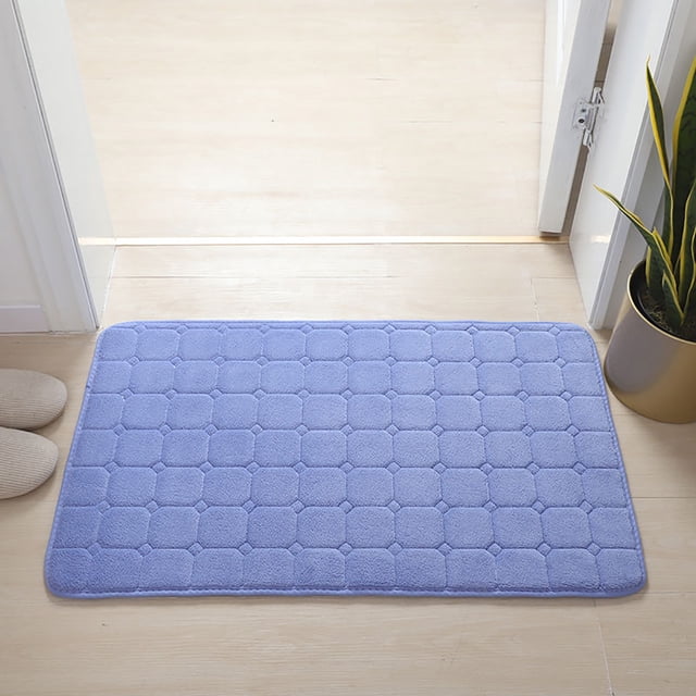 weibbin Pad Bathroom Shower Rugs - Non-Slip Absorbent Soft Machine Washable Shower Mats for Living Room, Bedroom, Bathroom, Home Decor, 50x80cm