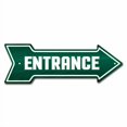 thumbnail image 2 of SignMission P-ARROW12-999880 36 in. Entrance Arrow Sign, 2 of 4