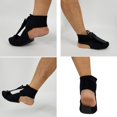 thumbnail image 2 of Plantar Fasciitis Night Splint Foot Drop Support Brace Stretch Belt M-Black, 2 of 8