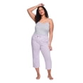 thumbnail image 2 of George Women's Plus Printed Sleep Capri, 2 of 6