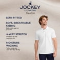 thumbnail image 3 of Jockey Men's EverActive Tech Pique Polo, 3 of 8