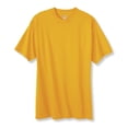 thumbnail image 2 of Hanes TAGLESS Men`s T-Shirt - Best-Seller, 4XL, Gold, 2 of 3