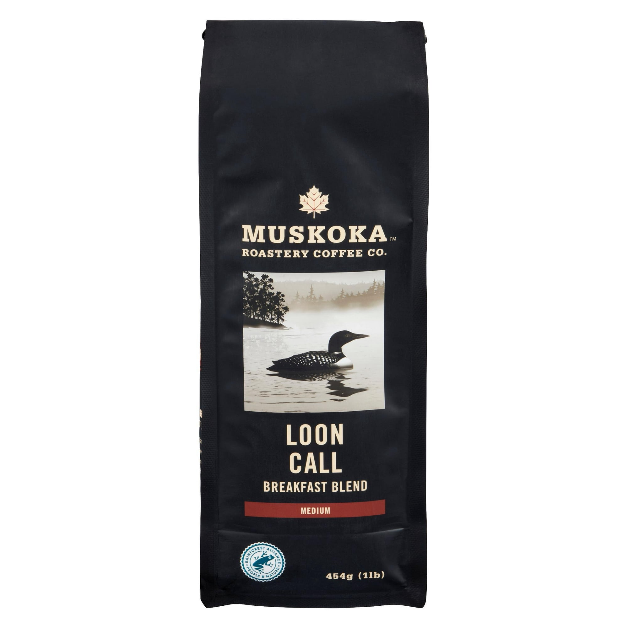 Muskoka Roastery Coffee Co. Loon Call Breakfast Blend Medium Ground Coffee