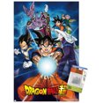 thumbnail image 1 of Dragon Ball Super - Groups Wall Poster, 22.375" x 34" Framed, 1 of 4