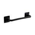thumbnail image 1 of Durable Over Cabinet Towel Bar Shelf Removable Washcloths Rack Hanger Hook Hand short black, 1 of 7