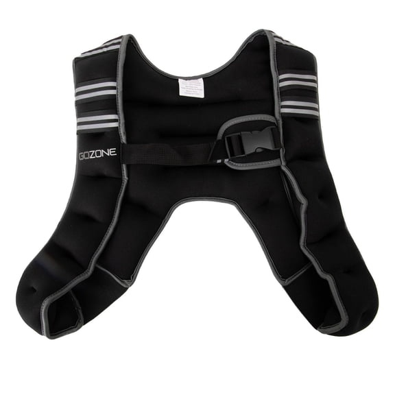 Gilet lesté 10&nbsp;lb GoZone – Noir/gris