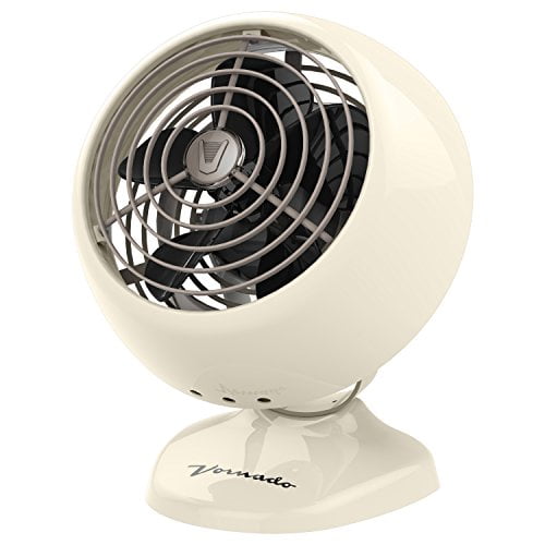 Vornado Vfan Mini Classic Personal Vintage Air Circulator Fan, Vintage White
