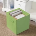 thumbnail image 4 of YOYTOO Lot de 2 Bacs de Rangement en Tissu Pliables, Bacs de Rangement Pliables de 11 Pouces, 4 of 7