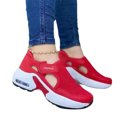 thumbnail image 1 of Chaussures Orthopédiques pour Femmes Semelle Coussinée Volantes Tissées pour Couple Marche Décontractée, 1 of 7