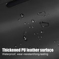 thumbnail image 4 of Magnetic A4 Document Bag Waterproof PU Leather Tablet File Organizer with Secure Closure for Office Work, School, and Business Professionals Hzhnb | Pu, Black, 4 of 8
