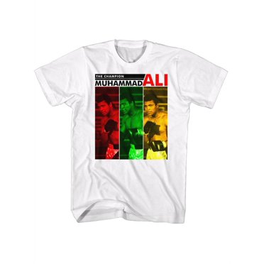 Muhammad Ali le Champion T-Shirt Blanc pour Adulte Tee