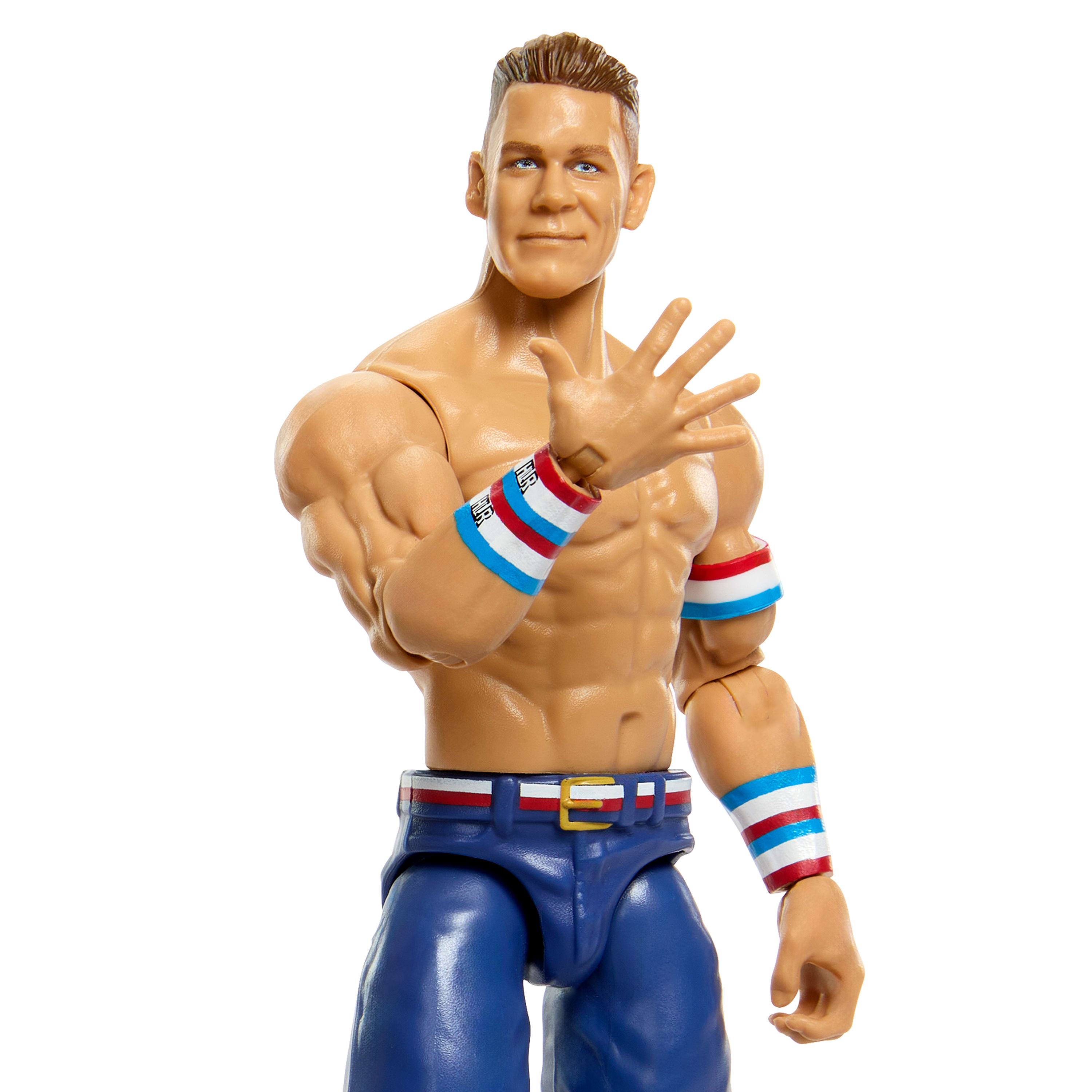 Meilleurs choix de la WWE Figurine d’action de John Cena, objet de collection Superstar 6 pouces Main Event