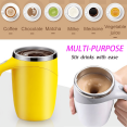 thumbnail image 4 of SNNROO self stirring coffee mug，magnetic stirring coffee mug self heating coffee mug Rechargeable Automatic Stirring Coffee Mug Office Reusable Coffee Mug Rechargeable Self Stirring Cof, 4 of 8