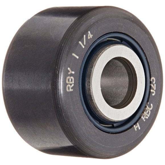 RBC Suiveur de Came RBY11/4 1,250 Pouces OD x 0,3750 Pouces ID, Type à Chape (Sans Goujon), Rouleau RBC Rouleau Cylindrique Design Suiveur de Came