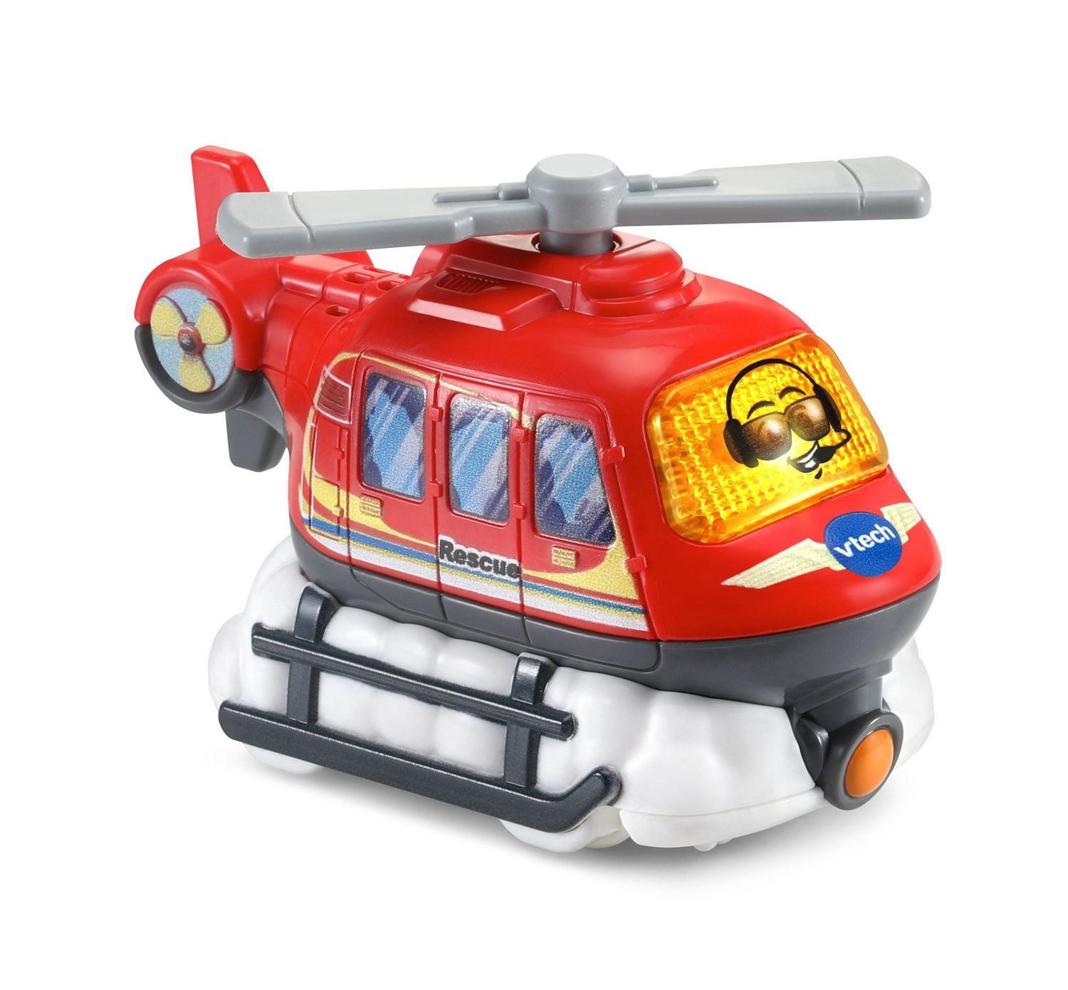 VTech Tut Tut Bolides Malo, hélico turbo - hélicoptère parlant - Version anglaise