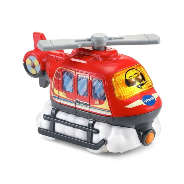 VTech Go! Go! Smart Wheels® Heroic Helicopter - Talking Pretend Play Helicopter - English Version