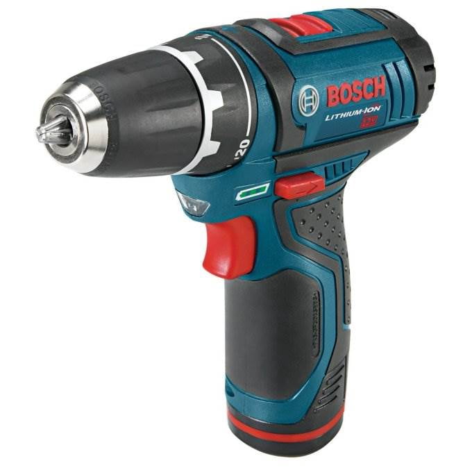 New BOSCH PS31-2A 12V Max Lithium Ion 3/8" Electric Cordless Drill Driver+Kit