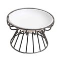 thumbnail image 4 of Elevated Cat Feeder Bowl Ceramic Dish Iron Rack Anti Slip Multipurpose Accessory G, 4 of 9