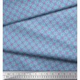 thumbnail image 2 of Soimoi Poly Georgette Fabric Floral Small Print Sewing Fabric Yard 52 Inch Wide, 2 of 3