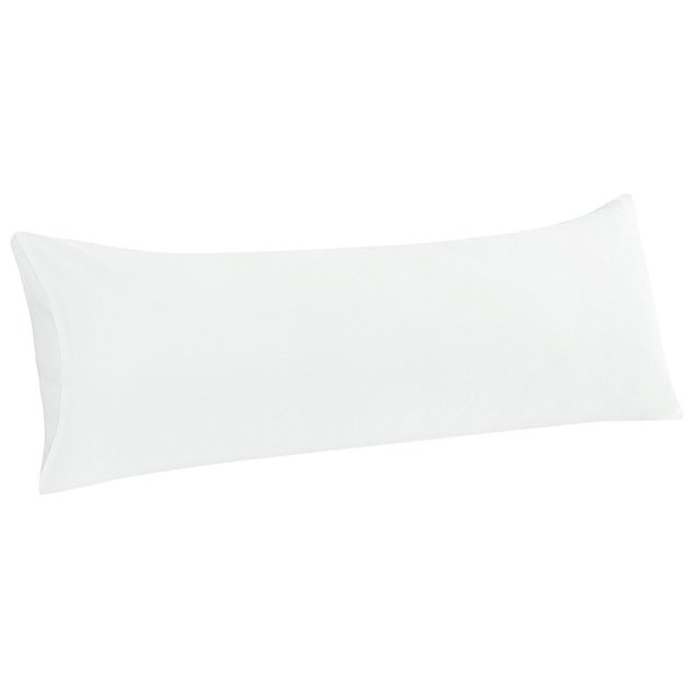 Unique Bargains Taie d'Oreiller Soyeuse en Microfibre Housse de Traversin avec Fermeture Enveloppe