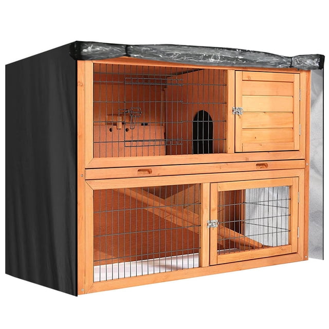 Double Layer Hutch Cover Oxford Cloth Double Layer Hutch Cover Accessory For Poultry Cage