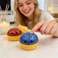 thumbnail image 5 of 2PCS Dumpling Squishy Toys, Slow Rising Squeeze Cube Sensory Fidget Toys for Classmates, Birthday Gifts Party Favors Christmas Stress Relief Toys, 5 of 5