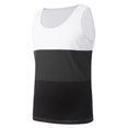 thumbnail image 3 of Styesk Tank Tops Men Men Casual Fashion Patchwork Pullover Round Neck Sports Tank Tops, 3 of 6