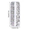 thumbnail image 2 of 12 Cells Nail Art Rhinestones Crystal Glitter Glass Diamond Decorative for Nails Makeup DIY Crafts, 2 of 8