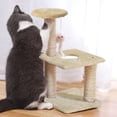 thumbnail image 1 of Integrated Space Saving Cat Climbing Frame Sisal Scratching Post Hanging Toy Self Entertainment for Indoor Cats Hunting Exercise Durable Material, 1 of 6