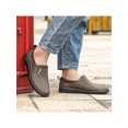 thumbnail image 4 of UKAP Men Rain Boots Plush Lined Rubber Boot Waterproof Rainboot Working Kitchen Shoes Comfort Work Shoe Brown 10.5, 4 of 6