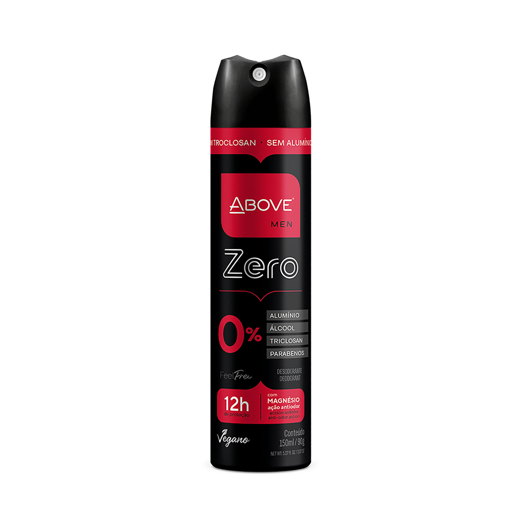 ABOVE Feel Free Zero Men, 12 Hour Deodorant, 90 g