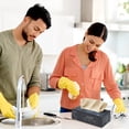 thumbnail image 4 of FHBVT Absorbent Microfibre Cloths, Multi-Purpose Kitchen and Furniture Wipes, Water and Oil Absorption, Reusable Cleaning Towels for Kitchen, Bathroom, Furniture, Easy to Extract and Clean, 4 of 7