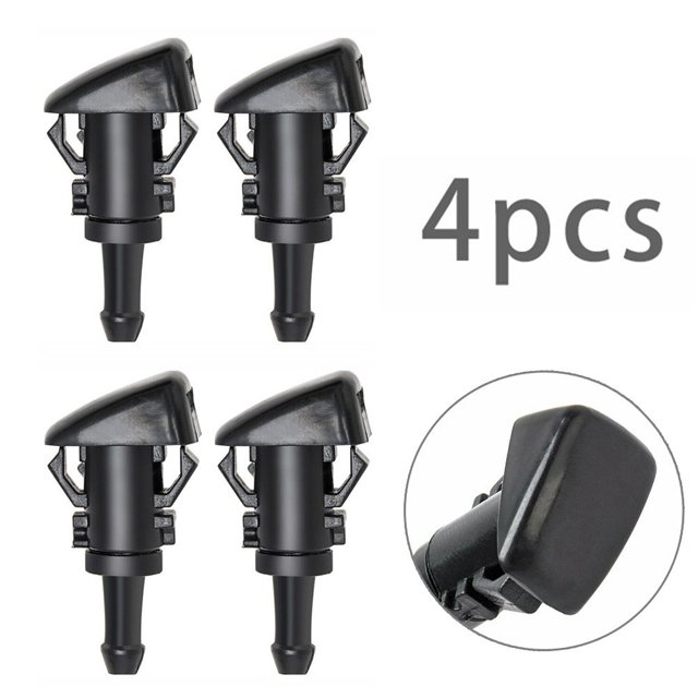 4Pcs Windshield Washer Fluid Nozzle Jet For Dodge Durango Grand Caravan Chrysler