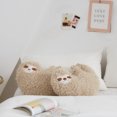 thumbnail image 2 of 3d Creative Plush Sloth Pillow Cute Sloths Pillow Gift Plush Throw Pillow,Girl, 2 of 3