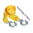 thumbnail image 3 of Rbaofujie Heavy-Duty Tow Strap With Hooks Strong Double Thickened Trailer Rope 2 Inches By 13 Feet Woven Polyester Webbing And 10000-Pound Capacity Tow Rope For Vehicles, 3 of 8