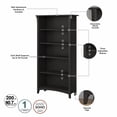 thumbnail image 2 of Bush Furniture Salinas Tall 5 Shelf Bookcase in Vintage Black, 2 of 4