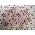 thumbnail image 5 of oneOone Cotton Silk Fabric Triangle Geometric Printed Craft Fabric BTY 42 Inch Wide, 5 of 5